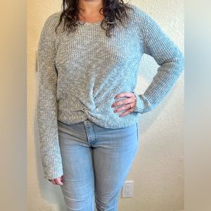 Cute light blue sweater